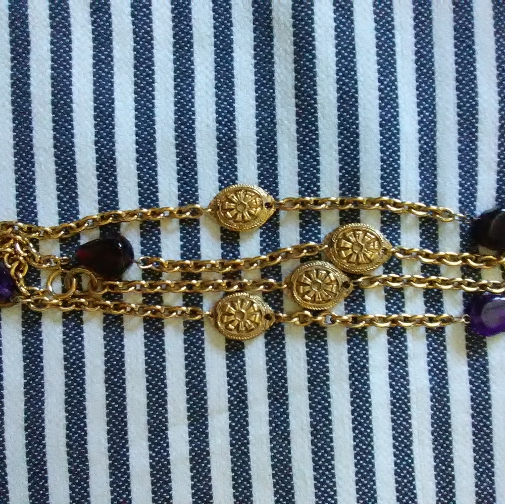 100% AUTHENTIC CHANEL GRIPOIX FLORAL NECKLACE RARE - Picture 1 of 2